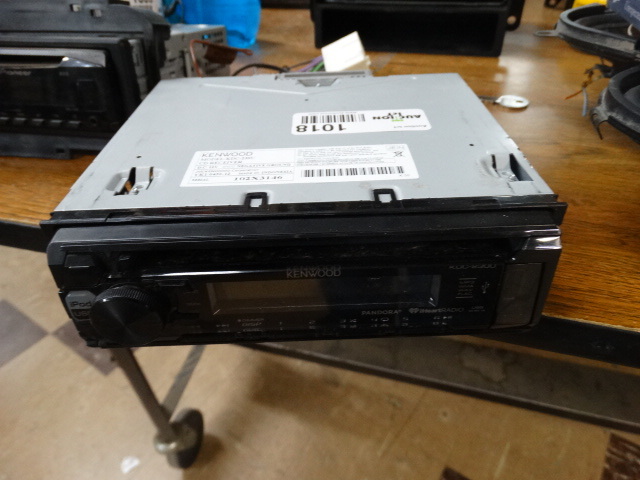 lot 1018 image: Kenwood car audio CD player