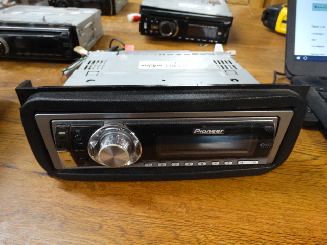 lot 1034 image: Pioneer car audio CD player
