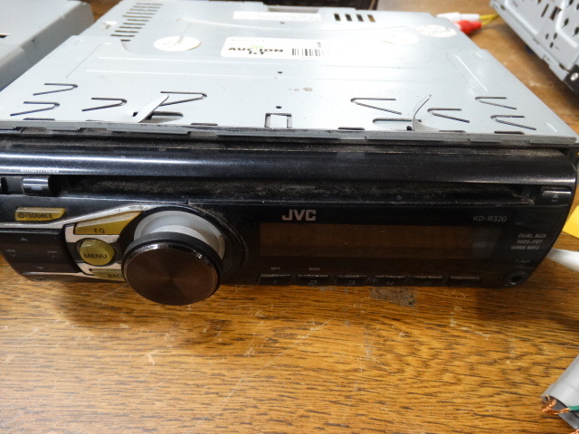 lot 1035 image: JVC car audio CD player