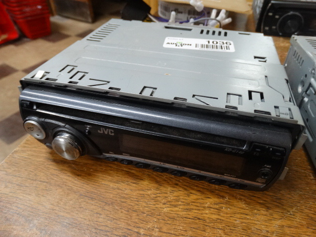 lot 1036 image: JVC car audio CD player