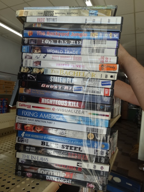 lot 1060 image: Lot of 50 assorted DVD movies