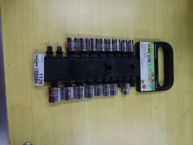 lot 1126 image: socket set