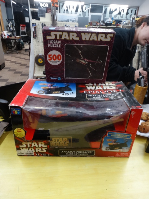 lot 1138 image: Lot of star wars memorabilia