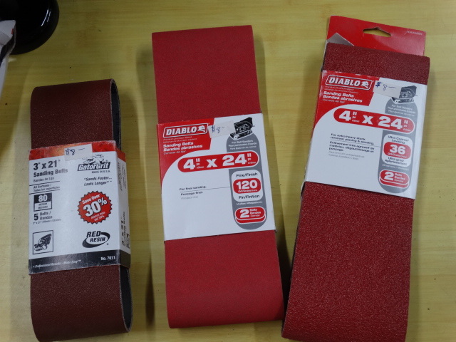 lot 1144 image: Sanding belts