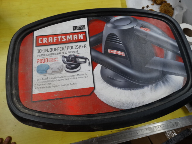 lot 1177 image: Craftsman 10 in bufferpolisher