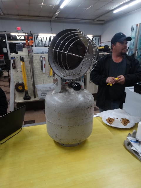 lot 1183 image: Propane heater