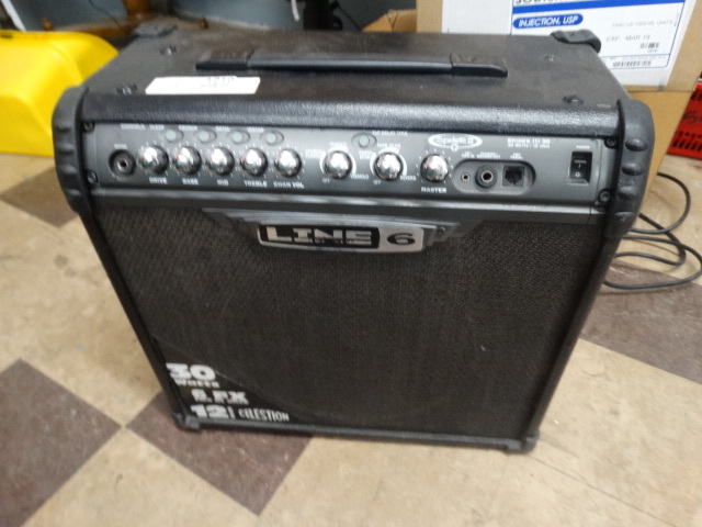 lot 1210 image: Line 6 30 watt guiter amp