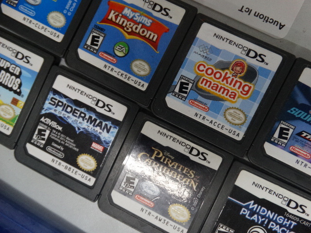 lot 1212 image: 10 nintendo ds games