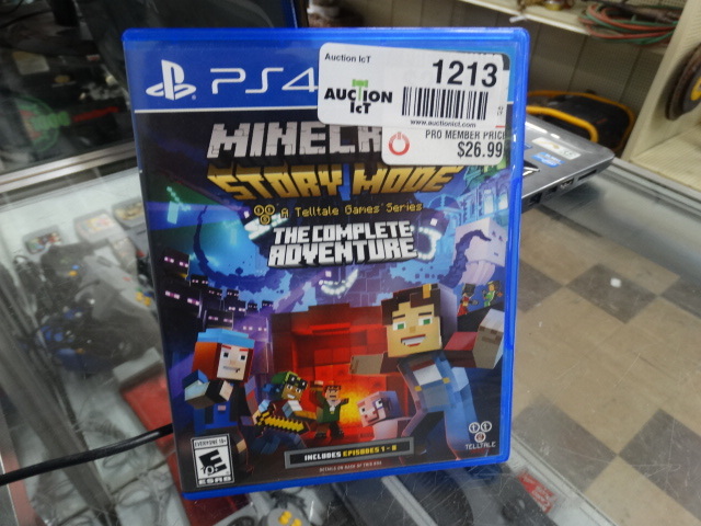 lot 1213 image: Ps4 Mine  Craft game