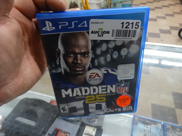 lot 1215 image: PS4 Madden 25 Game