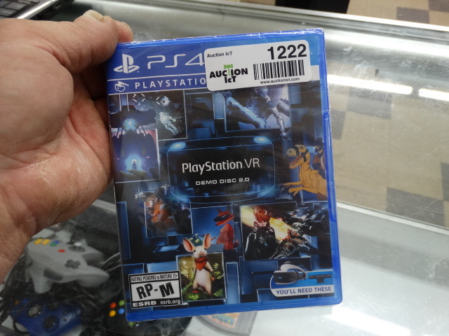 lot 1222 image: PS4 playstation VR Demo disc 2.0