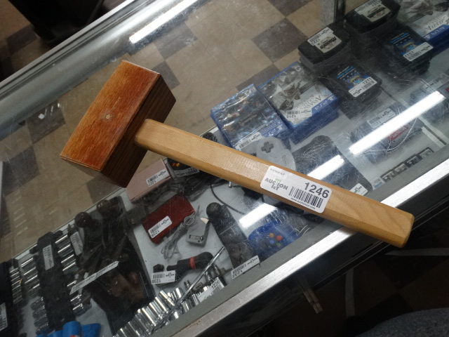 lot 1246 image: Wooden Mallet  made by lignostone