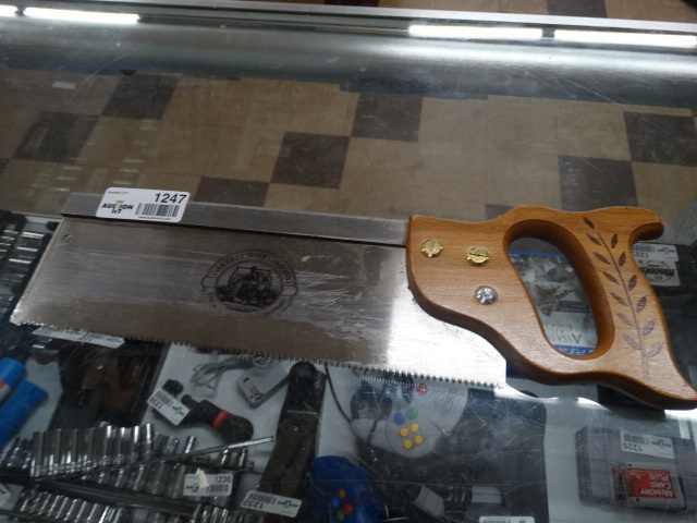 lot 1247 image: garrett wade miter saw