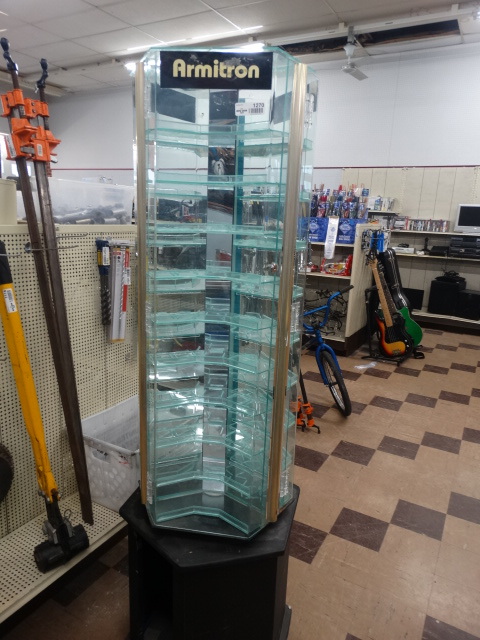 lot 1270 image: Armitron Spinning display case