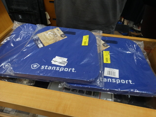 lot 1288 image: 3 foam stadium seat foam cushions