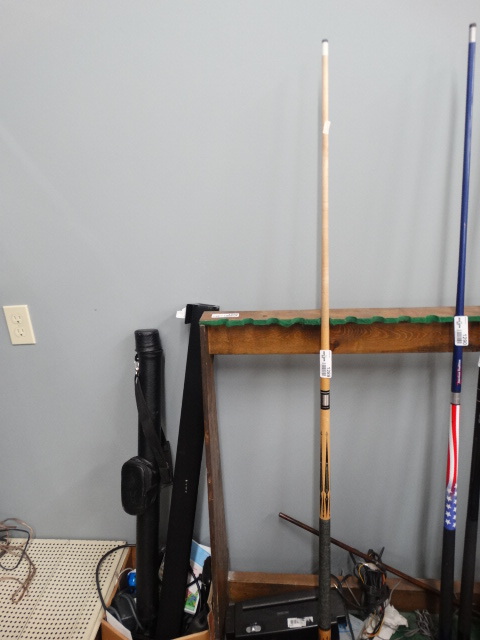 lot 1289 image: 1 Orchid pool cue