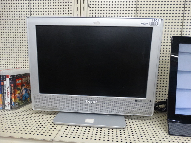 lot 1301 image: Sanyo 19 tv