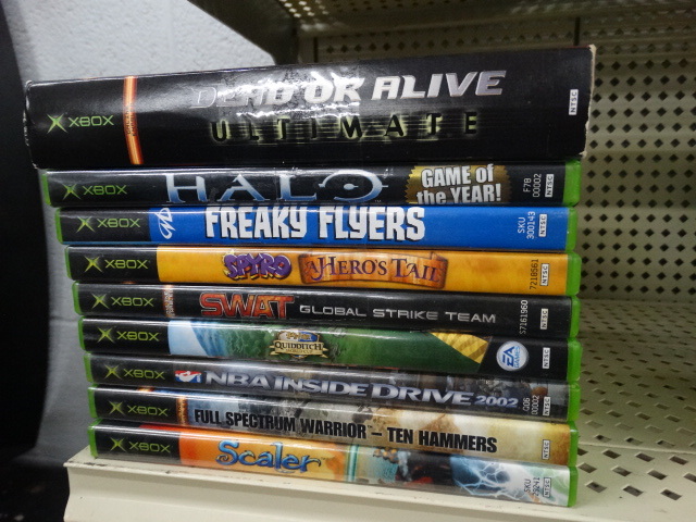 lot 1310 image: Lot of 9 various xbox games