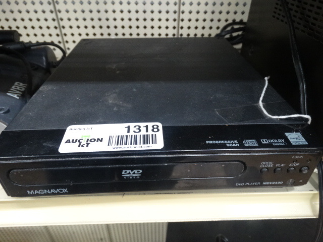 lot 1318 image: Magnavox DVD player