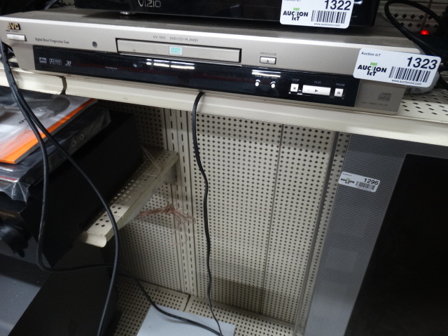 lot 1323 image: JVC DVD CD Player