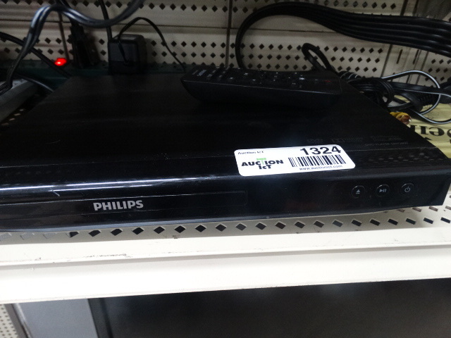 lot 1324 image: Phillips DVD Player
