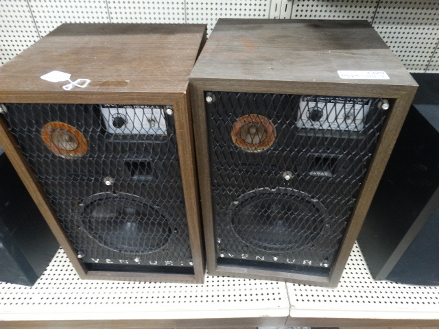 lot 1329 image: Pair of Venturi Speakers