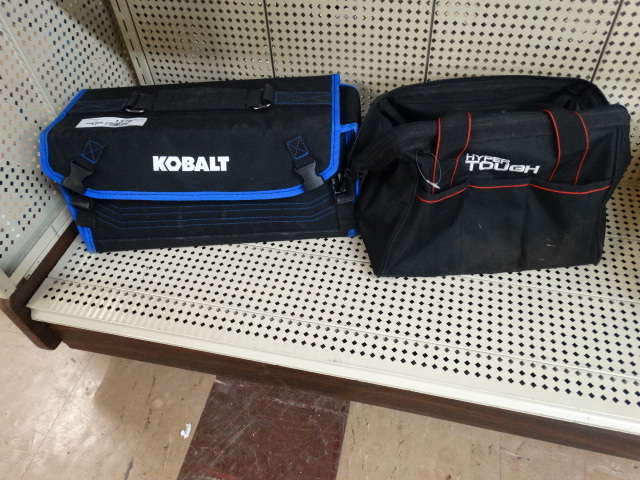 lot 1379 image: 2 tool bags- 1 Kobalt