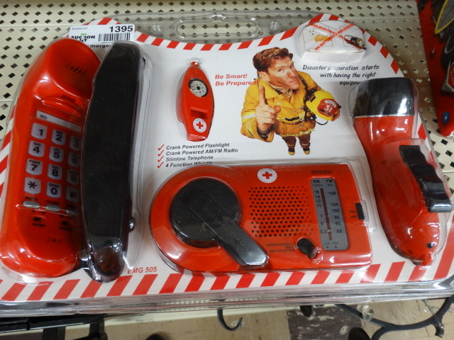 lot 1395 image: Emergency kit- New in package