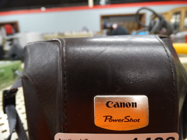 lot 1408 image: Canon power shot camera