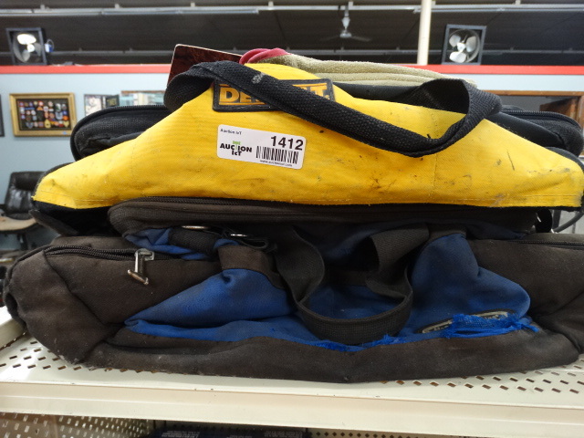 lot 1412 image: 2 tool bags