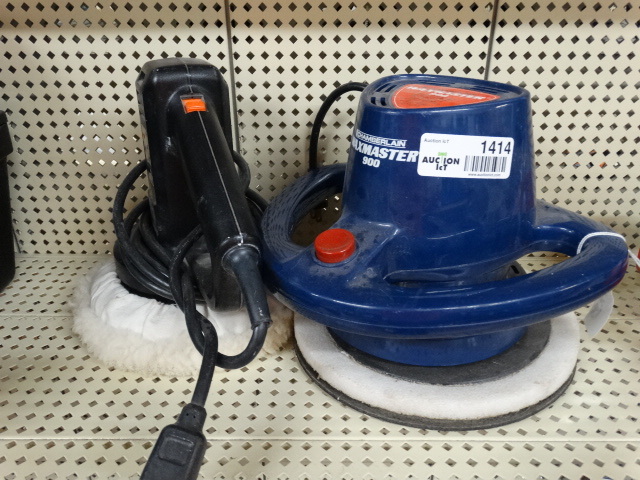 lot 1414 image: 2 electric polisherwaxers