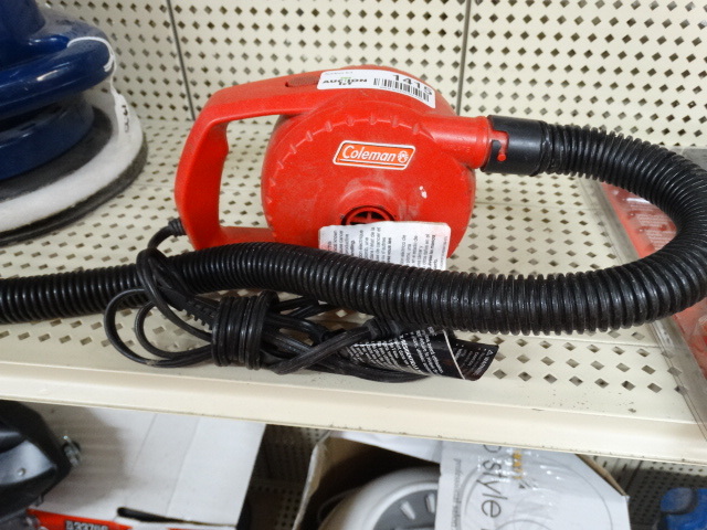 lot 1415 image: Coleman electric air pump