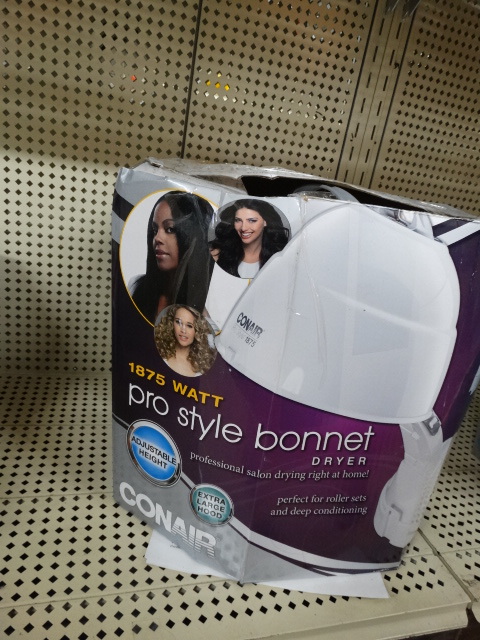 lot 1423 image: Pro style bonnet dryer in box