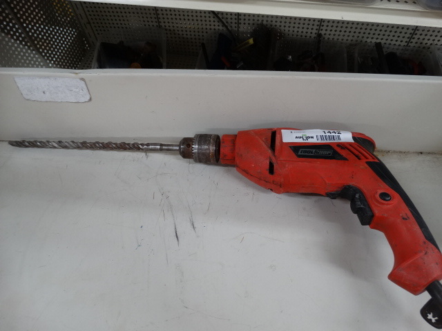 lot 1442 image: Electric 12 hammer drill w bit