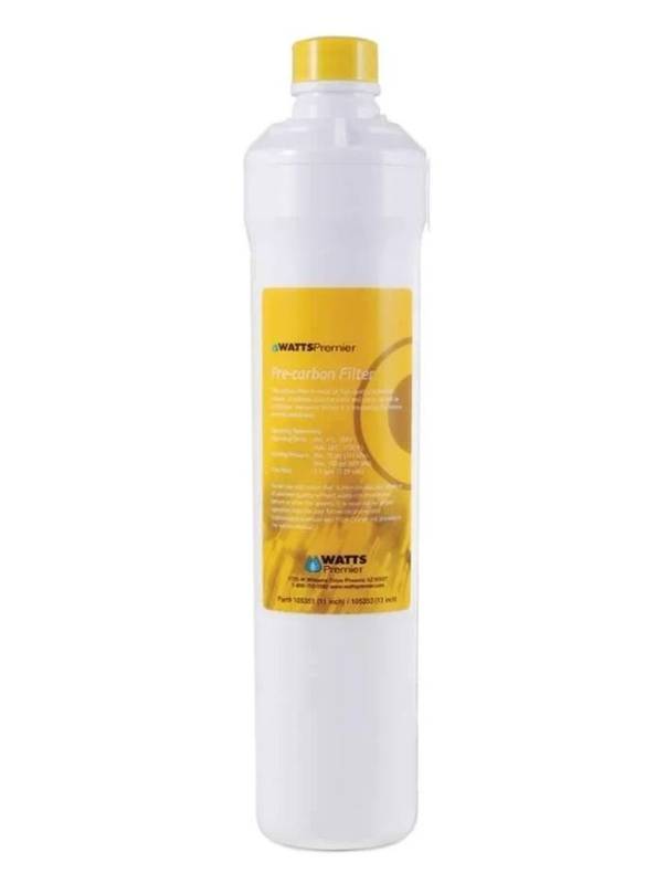 lot 63355 image: Watts Premier WP105351 RO PurePure Plus Carbon Pre-Filter - Retail $7