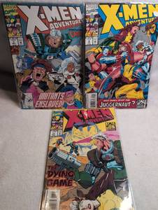 lot 1005 image: Marvel X-Men Adventures Comic Books Lot of May July September 3 Issues&nbsp