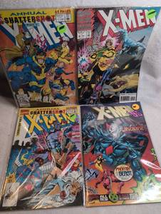 lot 1007 image: Marvel Comics X-Men Annual Shattershot Part 1-2 Comics Lot 4 Issues