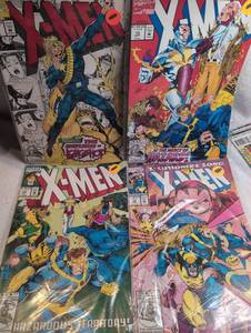 lot 1012 image: Marvel X-Men Comic Books Lot Including Return of Longshot Hazard - 4 Issues&nbsp
