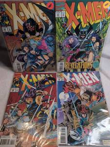 lot 1016 image: Marvel X-Men Comic Books Lot Issues 29-33 4 Issues&nbsp