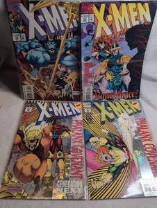 lot 1017 image: Marvel X-Men Comic Books Lot Issues #34 #35 #36 #37 - 4 Issues&nbsp