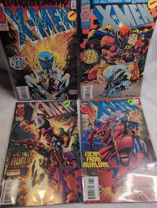 lot 1018 image: Marvel Comics X-Men Deluxe Direct Edition Issues #40 #41 #42 #43 - 4 Issues&nbsp