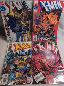 lot 1020 image: Marvel X-Men Deluxe Comic Books - 4 Issues