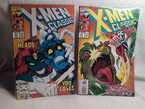 lot 1021 image: Marvel X-Men Classic Comic Books Lot - 2 Issues