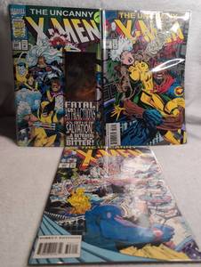 lot 1024 image: Marvel The Uncanny X-Men Comic Books Issues 304 305 315 - 3 Issues