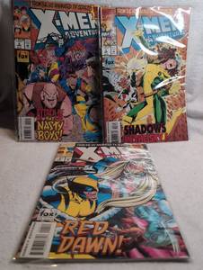 lot 1028 image: Marvel X-Men Adventures Comic Books Lot Direct Edition - 3 Issues
