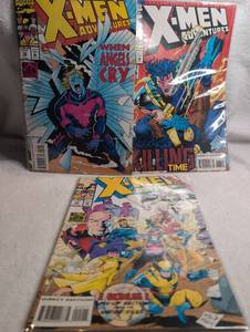 lot 1029 image: Marvel X-Men Adventures Comic Books Direct Edition -&nbsp&nbsp3 Issues