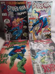 lot 1107 image: Marvel Spider-Man 2099 Comic Books Lot - 4 Issues