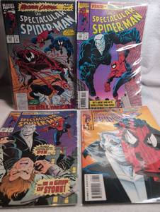 lot 1110 image: Marvel The Spectacular Spider-Man Death by Tombstone Part Series - 4 Issues