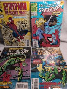 lot 1113 image: Marvel The Spectacular Spider-Man Comics 1989-1991 - 4 Issues