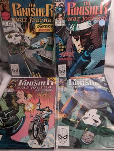 lot 1201 image: Marvel The Punisher War Journal - 4 Issues